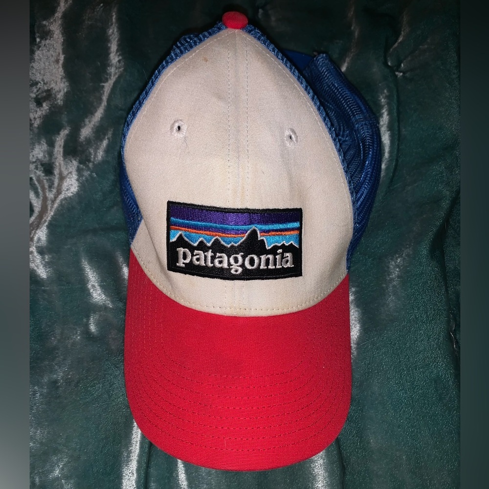 Patagonia Trucker Hat Red, White, & Blue